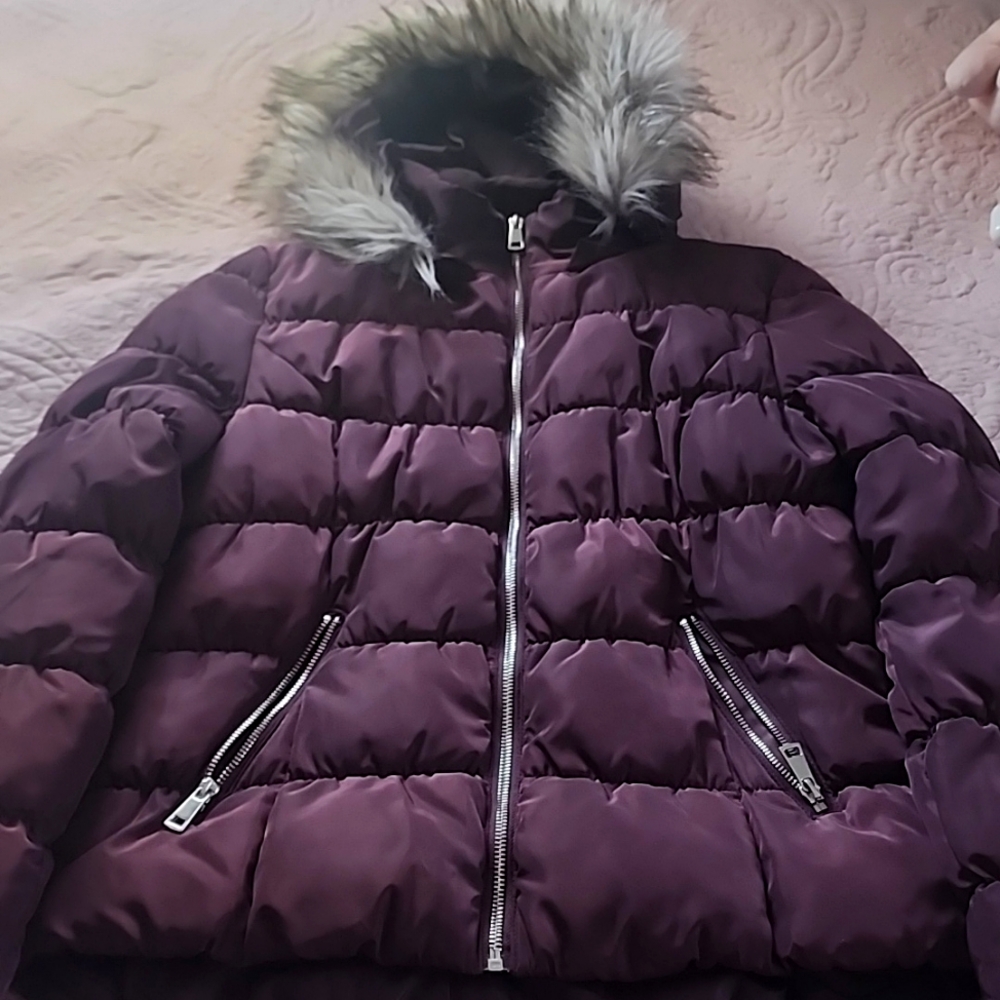 Covington Coat, Medium, Purple
